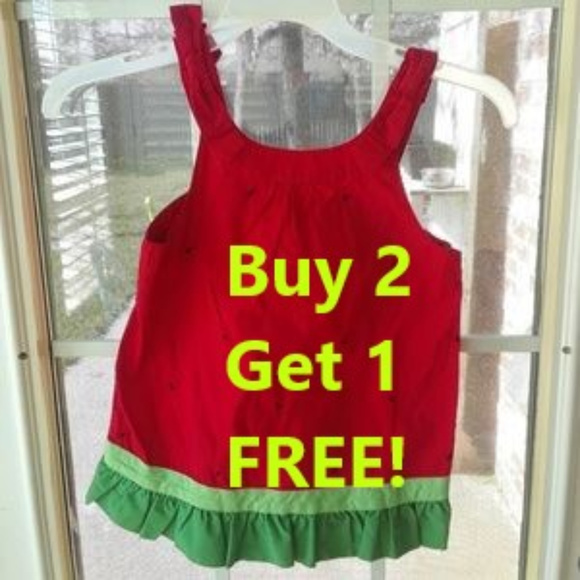 Gymboree Other - SALE! Gymboree NEW Watermelon Ruffle Tank Top sz 8 Gymboree Other - SALE! Gymboree NEW Watermelon Ruffle Tank Top sz 8